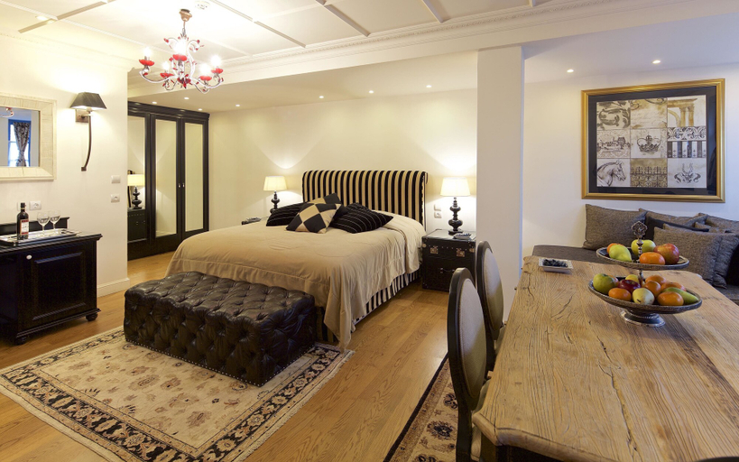 Bedroom 3, Zagori Suites Luxury Residences, Epirus
