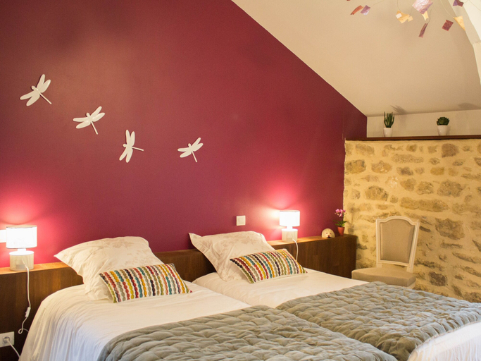 Bedroom 2, Le Clos du Gusquel, Morbihan