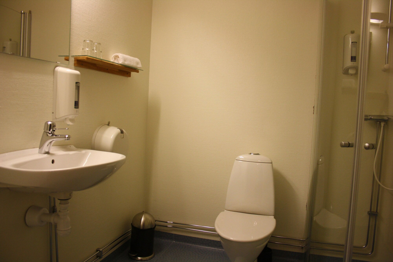 Bathroom 4, Hotell Lyktan, Arjeplog