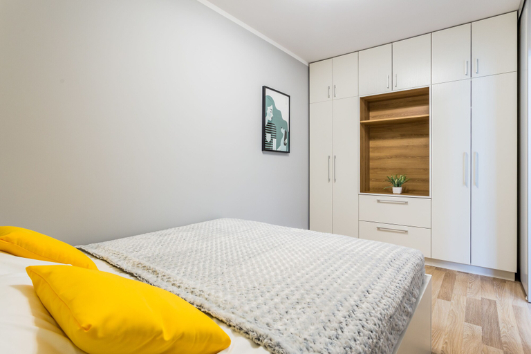 Bedroom 2, VISENTO Apartments Kreta 52-54, Białystok City