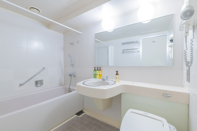 Bathroom 4, Art Hotel Miyazaki Sky Tower, Miyazaki