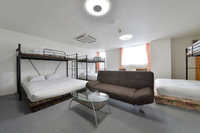 Bedroom 4, A-Gate Hotel, Hakodate