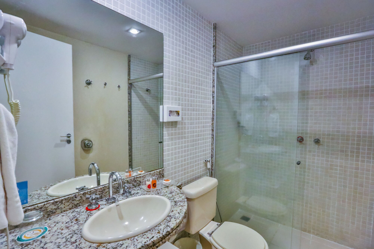 Bathroom 5, Hotel Orizzonte Niterói by Atlantica, Niterói