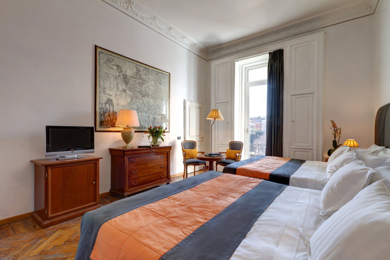 Bedroom 3, Hotel Alpi, Rome