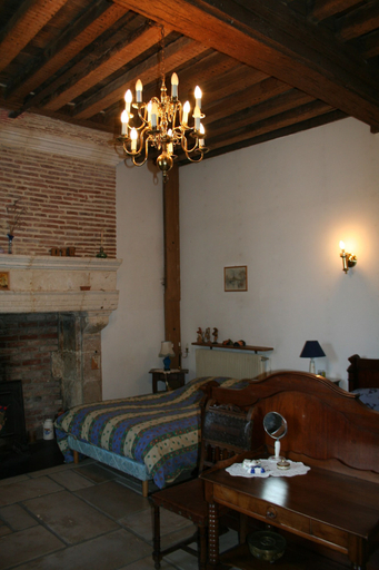 Bedroom 2, Chambre d’hôtes le Prieuré de Fouchères, Aube