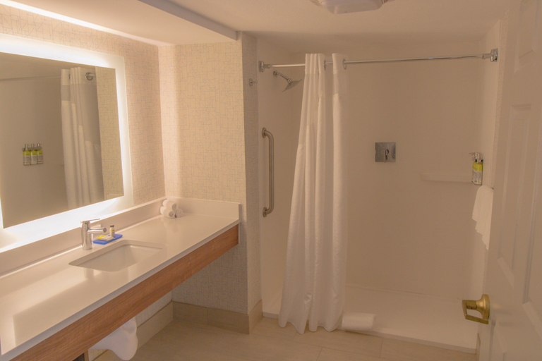 Bathroom 4, Holiday Inn Express & Suites MANASSAS, Prince William