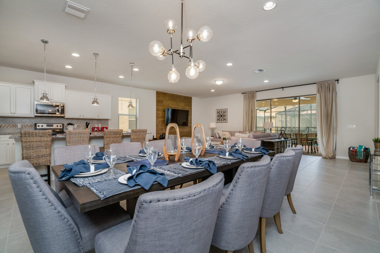 Food & Drinks 4, 8 Bed 6 Ba Villa with Games, Pool & Spa, Osceola