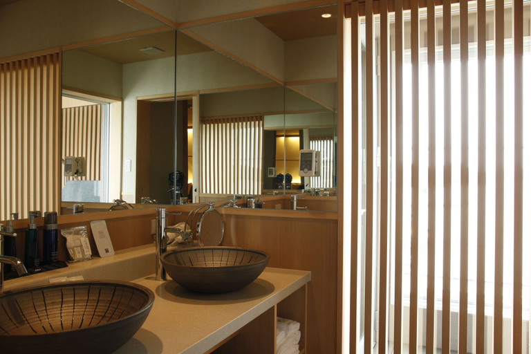 Bathroom 5, Sun Urashima Yuki no Sato, Toba