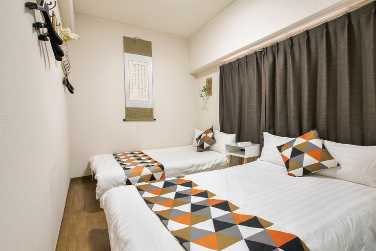 Bedroom 2, 73BNB Hotel Apartment Ebisucho, Osaka