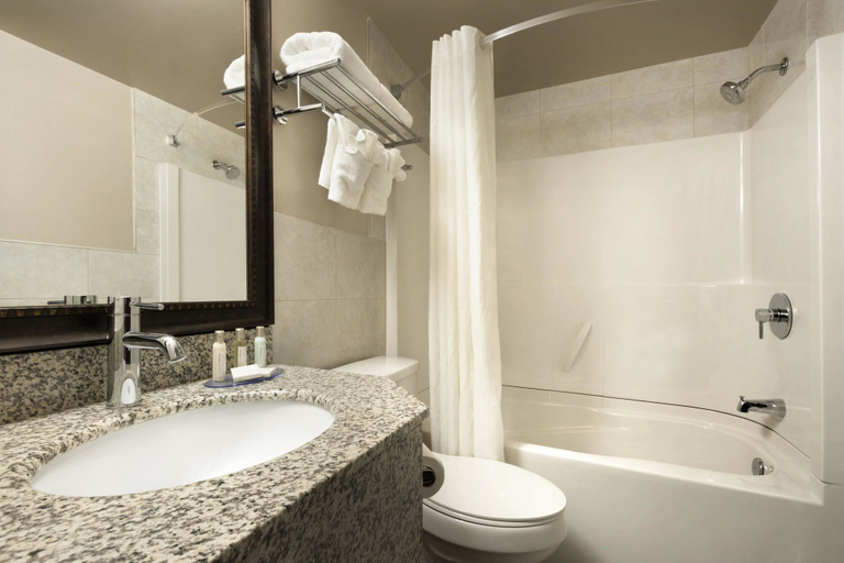 Bathroom 4, Travelodge by Wyndham Lethbridge, Division No. 2