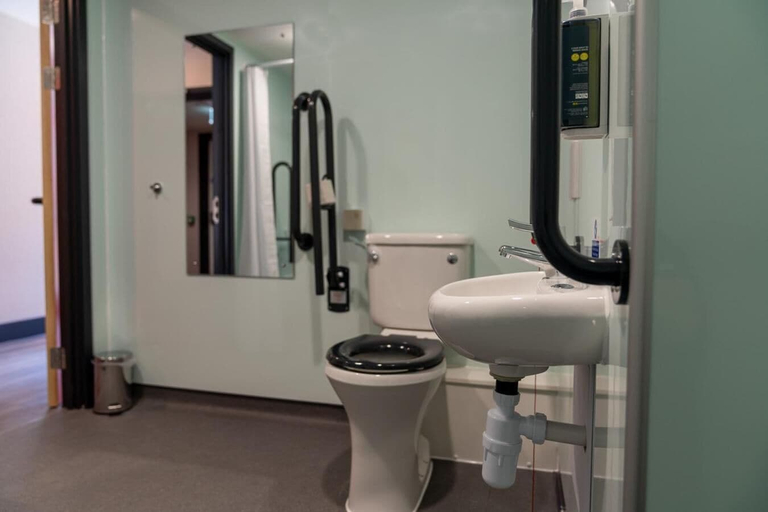 Bathroom 4, easyHotel Cardiff, Cardiff