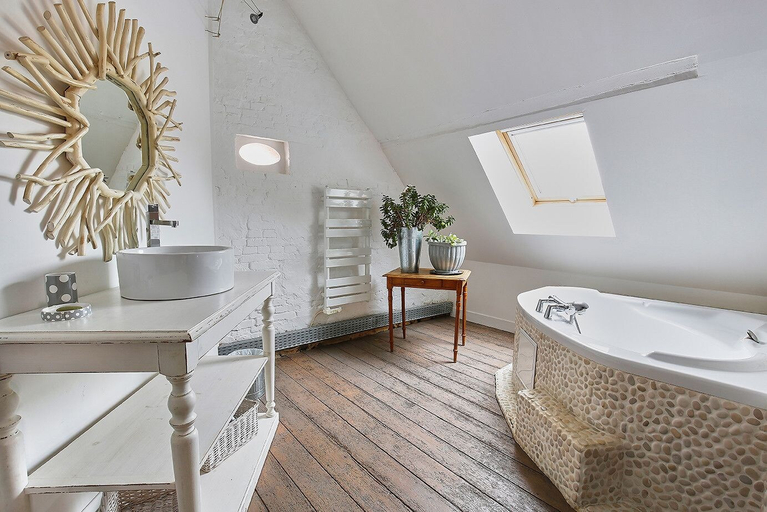 Bathroom 4, Les Gîtes de l'Yères, Seine-Maritime