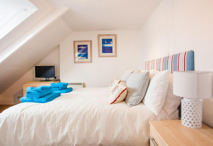 Bedroom 4, Harbour View Cottage, Cornwall