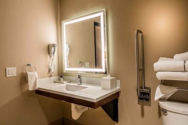 Bathroom 5, Skyline Hotel & Casino, Clark