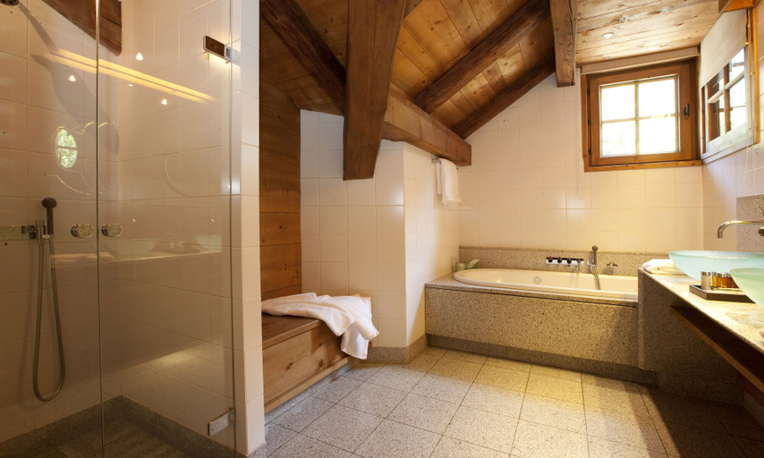 Bathroom 5, Le Hameau Albert 1er - Relais & Châteaux, Haute-Savoie