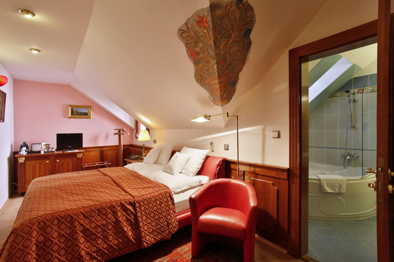 Bedroom 2, Hotel U Páva, Praha 1