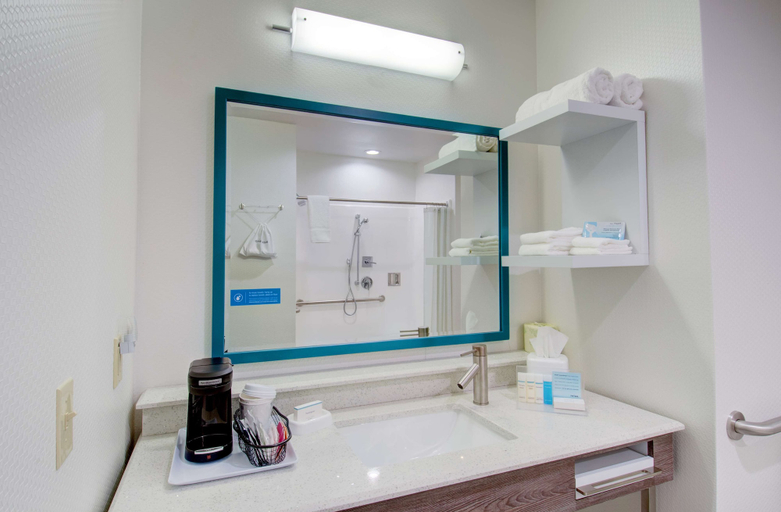Bathroom 5, Hampton Inn & Suites Boston/Stoughton, Norfolk