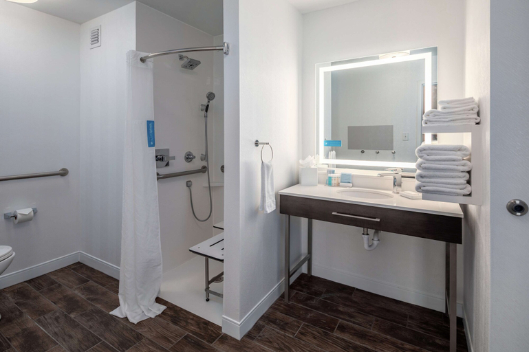 Bathroom 4, Hampton Inn Louisville - Northeast, Jefferson