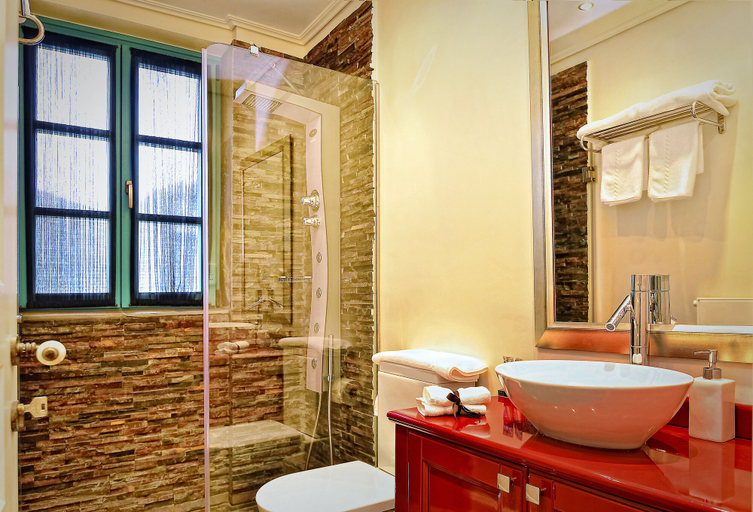 Bathroom 5, Zagori Suites Luxury Residences, Epirus