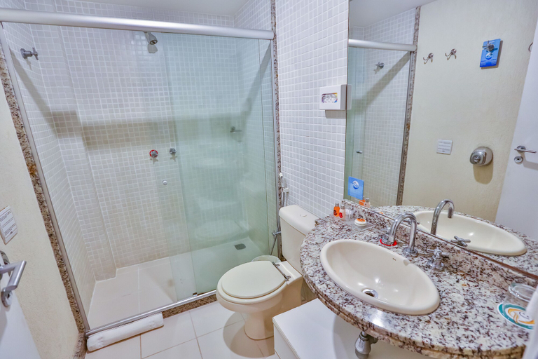 Bathroom 5, Hotel Orizzonte Niterói by Atlantica, Niterói