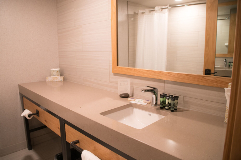 Bathroom 4, Tunnel Mountain Resort, Division No. 15