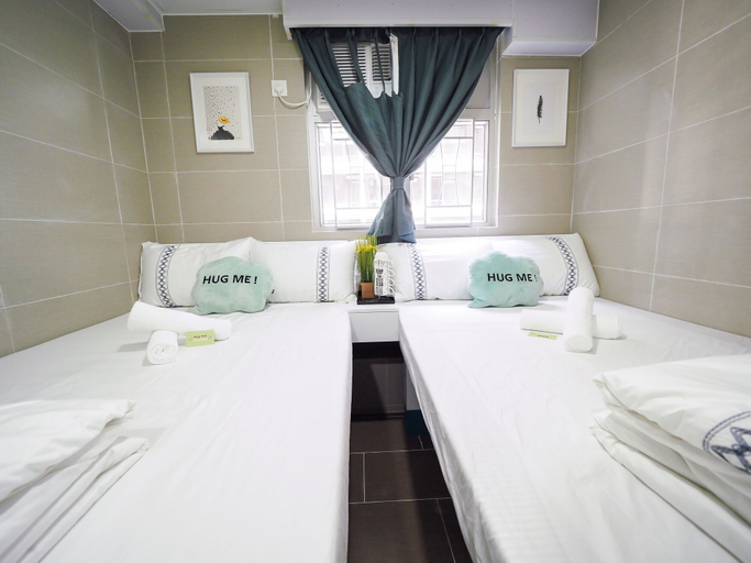 Bedroom 3, Smiley Inn, Kowloon