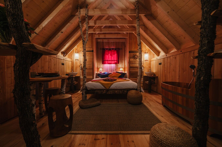 Bedroom 2, Les Cabanes du Dauphiné, Hautes-Alpes