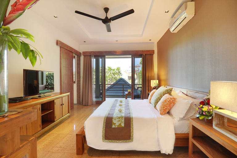 Bedroom 3, The Hotman Paris II Seminyak, Badung