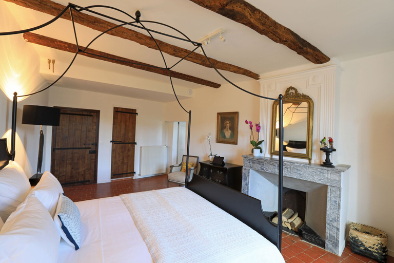 Bedroom 3, Chateau d'Olmet Guesthouse, Hérault