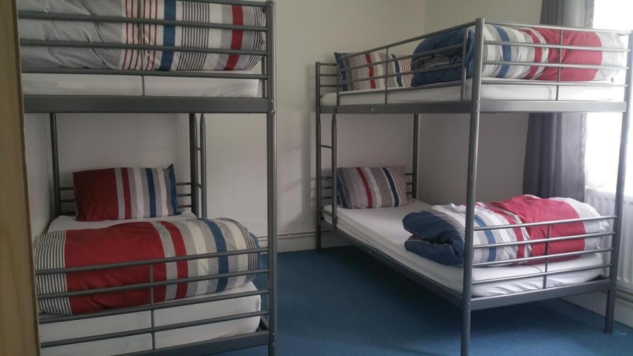 Bedroom 3, The Queens Hostel, London