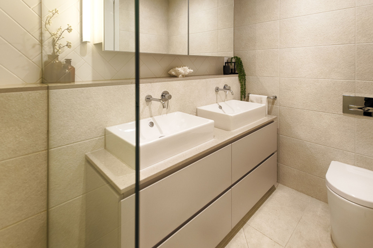 Bathroom 5, Orange Stay Townhouses, Melbourne