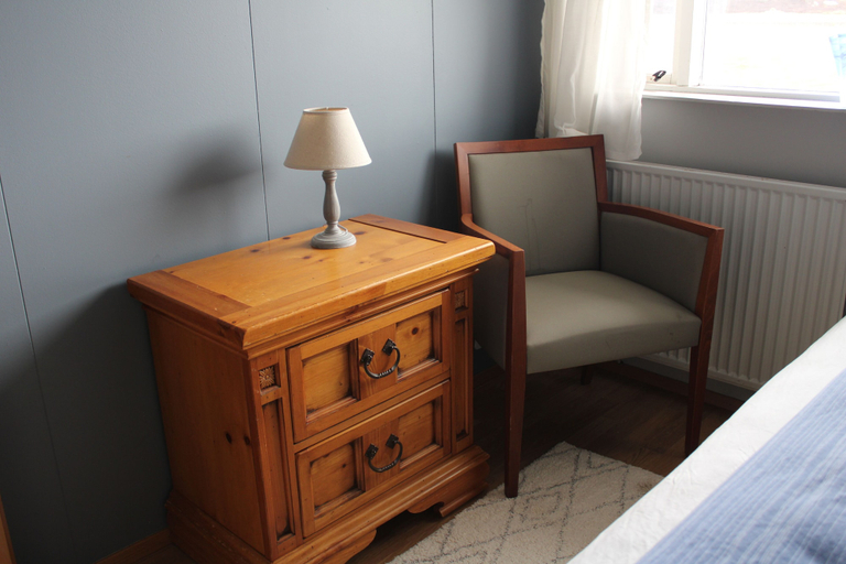 Bedroom 2, Stóri-Bakki Guesthouse with hot tub, Norður-Hérað