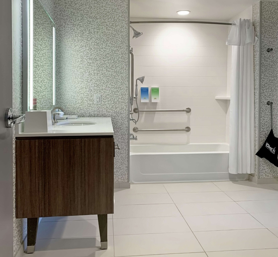 Bathroom 4, Home2 Suites by Hilton Shreveport, Caddo