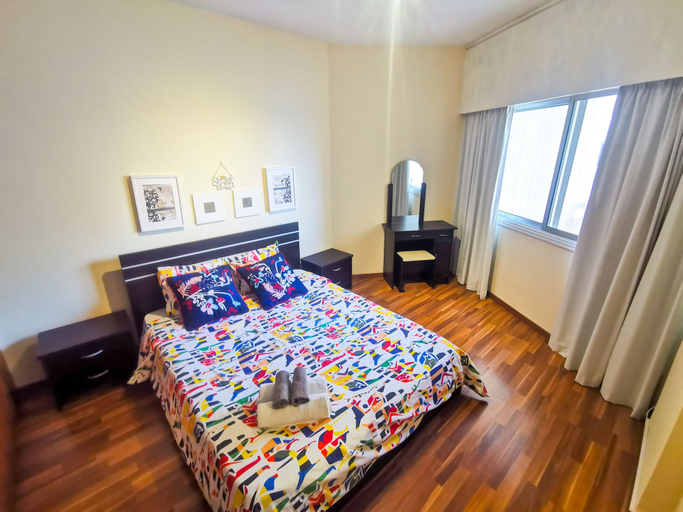 Bedroom, Flirty Flamingo Seaview Apartment, Larnaca