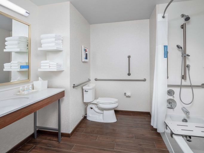 Bathroom 4, Hampton Inn Chicago McCormick Place, Cook