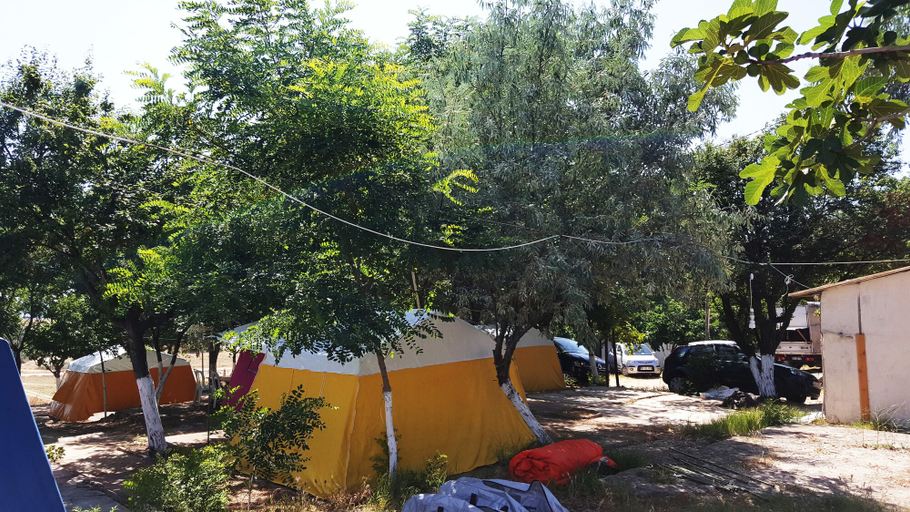 Front of property, Dama Kamp Alani, Enez