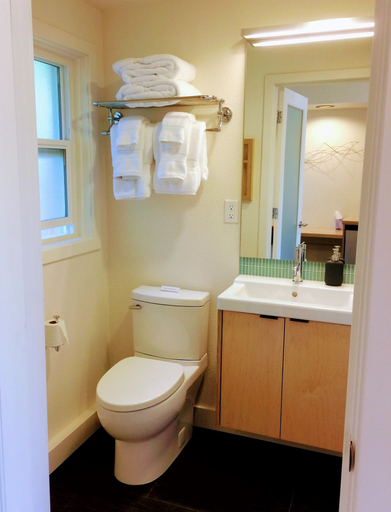 Bathroom 4, Heliotrope Hotel, Whatcom