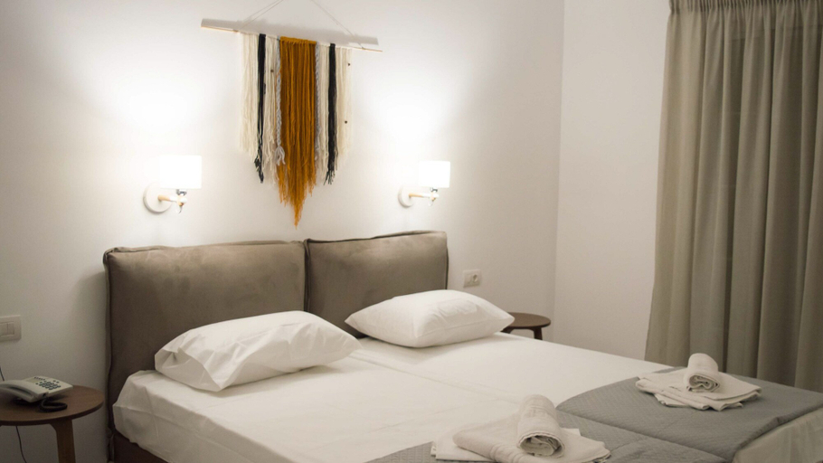 Bedroom 3, Paradise Beach Hotel, Ionian Islands