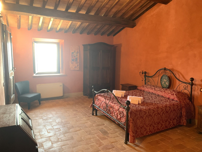 Bedroom 2, Villa Gosparini, Perugia