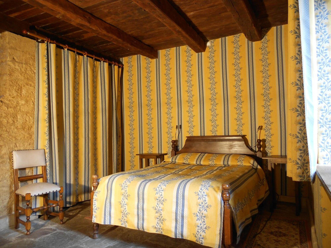 Bedroom 2, Auberge de L'Abbatiale, Haute-Marne