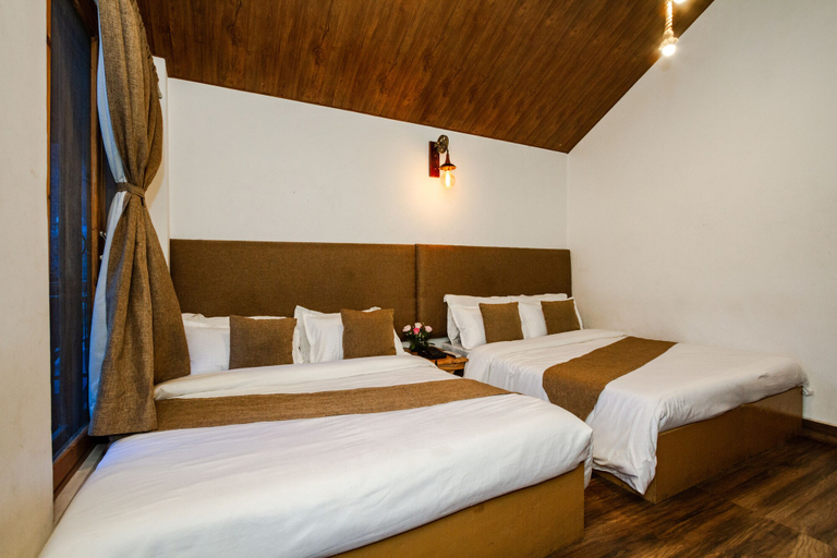 Bedroom 3, Winterfell The Stay, Unique River Front Resort, Kullu