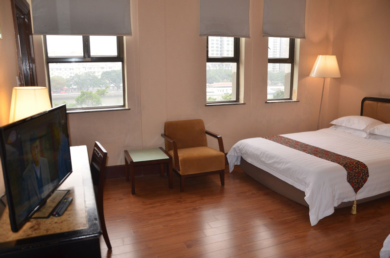 Bedroom 3, Aiqun Hotel Guangzhou - Free shuttle between hotel and Exhibition Center during Canton Fair, Guangzhou