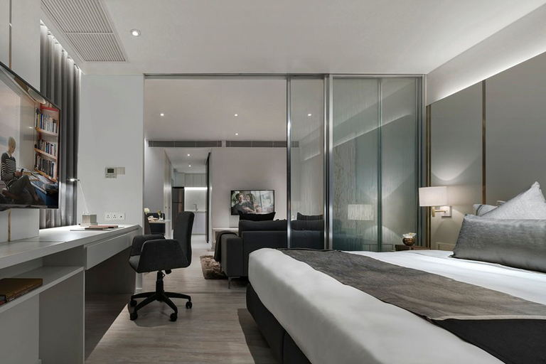 Bedroom 3, Somerset Maison Asoke Bangkok, Wattana