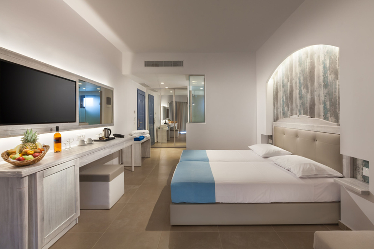Bedroom 4, Aeolos Beach Hotel, South Aegean