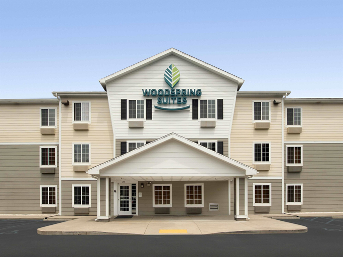 Exterior & Views 1, WoodSpring Suites Spartanburg - Duncan, Spartanburg