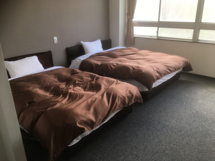 Bedroom 4, Business Hotel Akayane - Hostel, Matsuyama