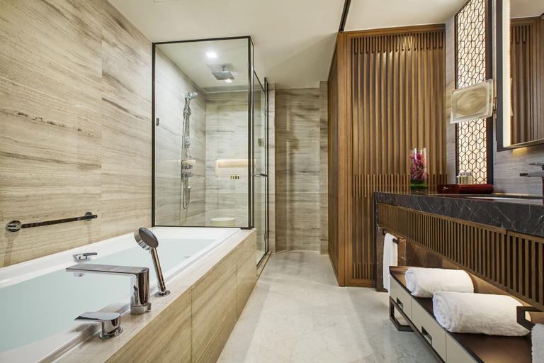 Bathroom 5, Ascott Riverside Garden Beijing, Beijing