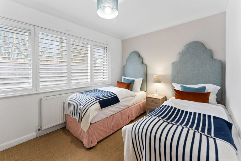 Bedroom 3, The Rosevine, Cornwall