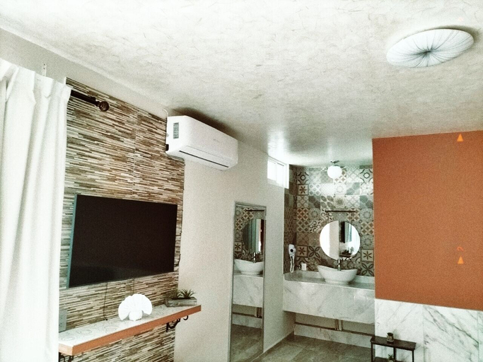 Bathroom 5, Hotel Awazul Bacalar, Othón P. Blanco