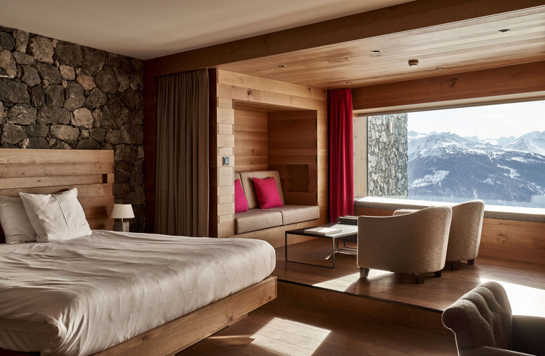 Bedroom 4, Chetzeron, Sierre